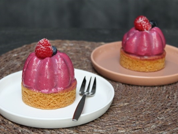 Cassis mango gebak